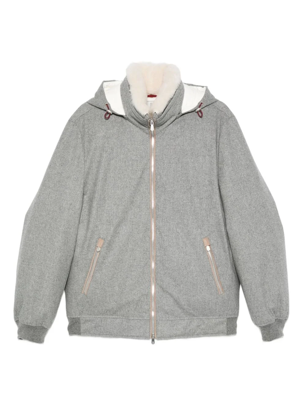 zip hooded jacket - 1