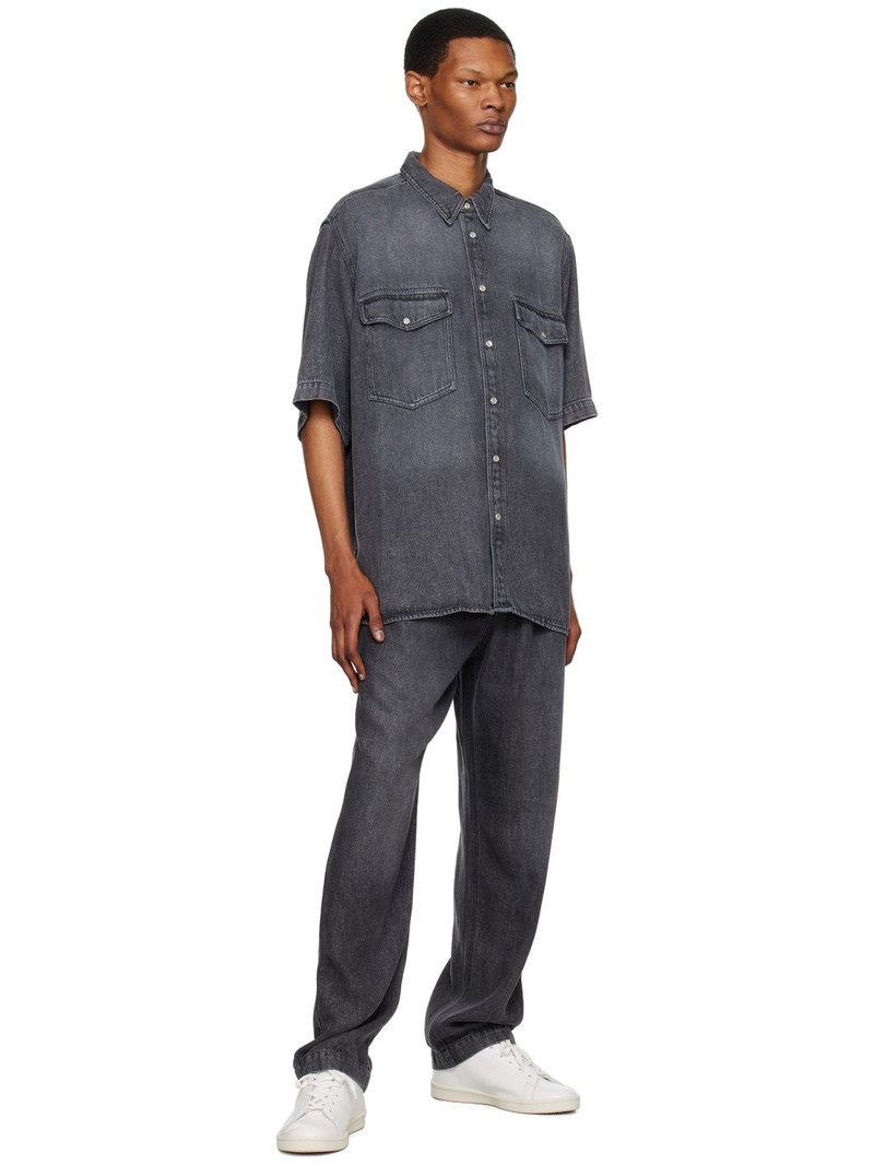Isabel Marant Black Tigilin Denim Shirt outlook