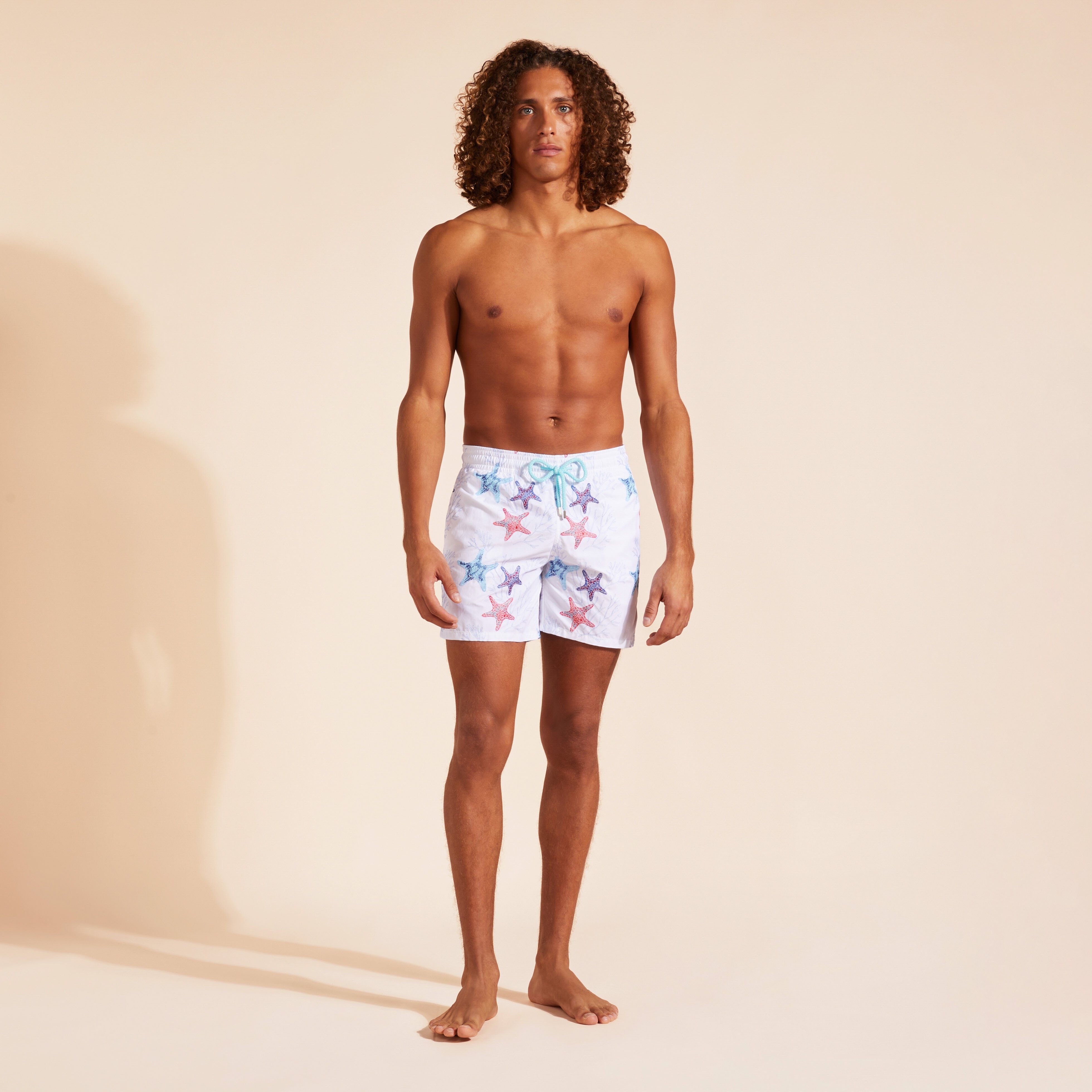 Men Swim Shorts Embroidered Glowed Stars - Limited Edition - 3