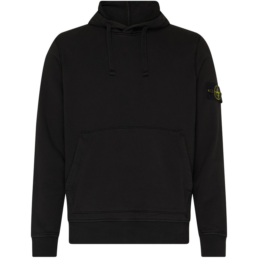 Hoodie with logo patch - 1
