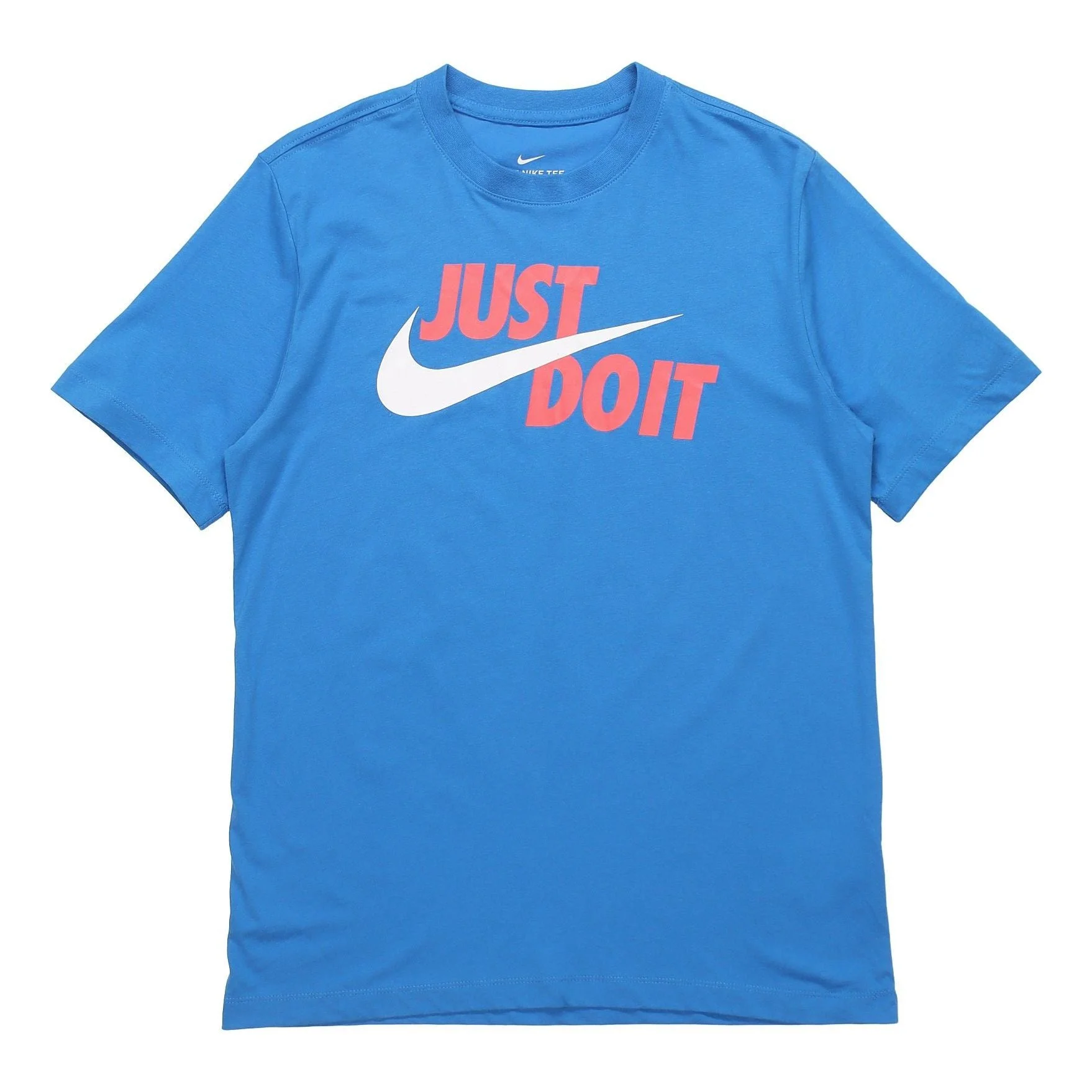 Nike 스포츠웨어 JDI 큰 짧은 소매 파란 밝은 파란색 AR5007-435 - 1