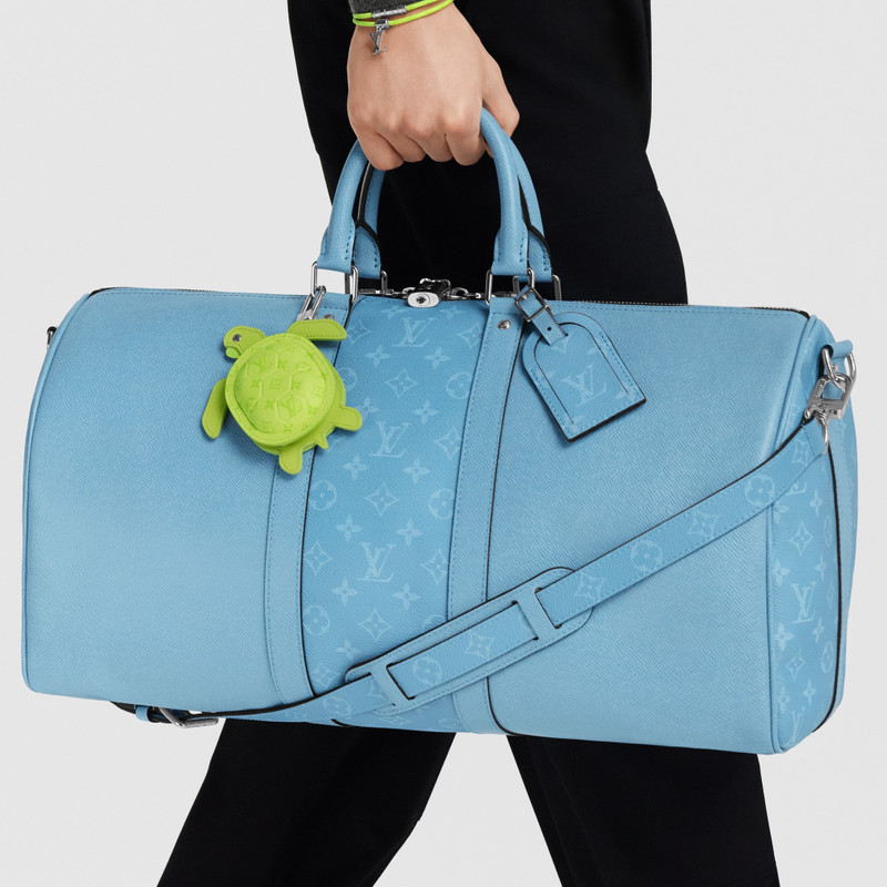 LV Turtle Pouch Bag Charm 4