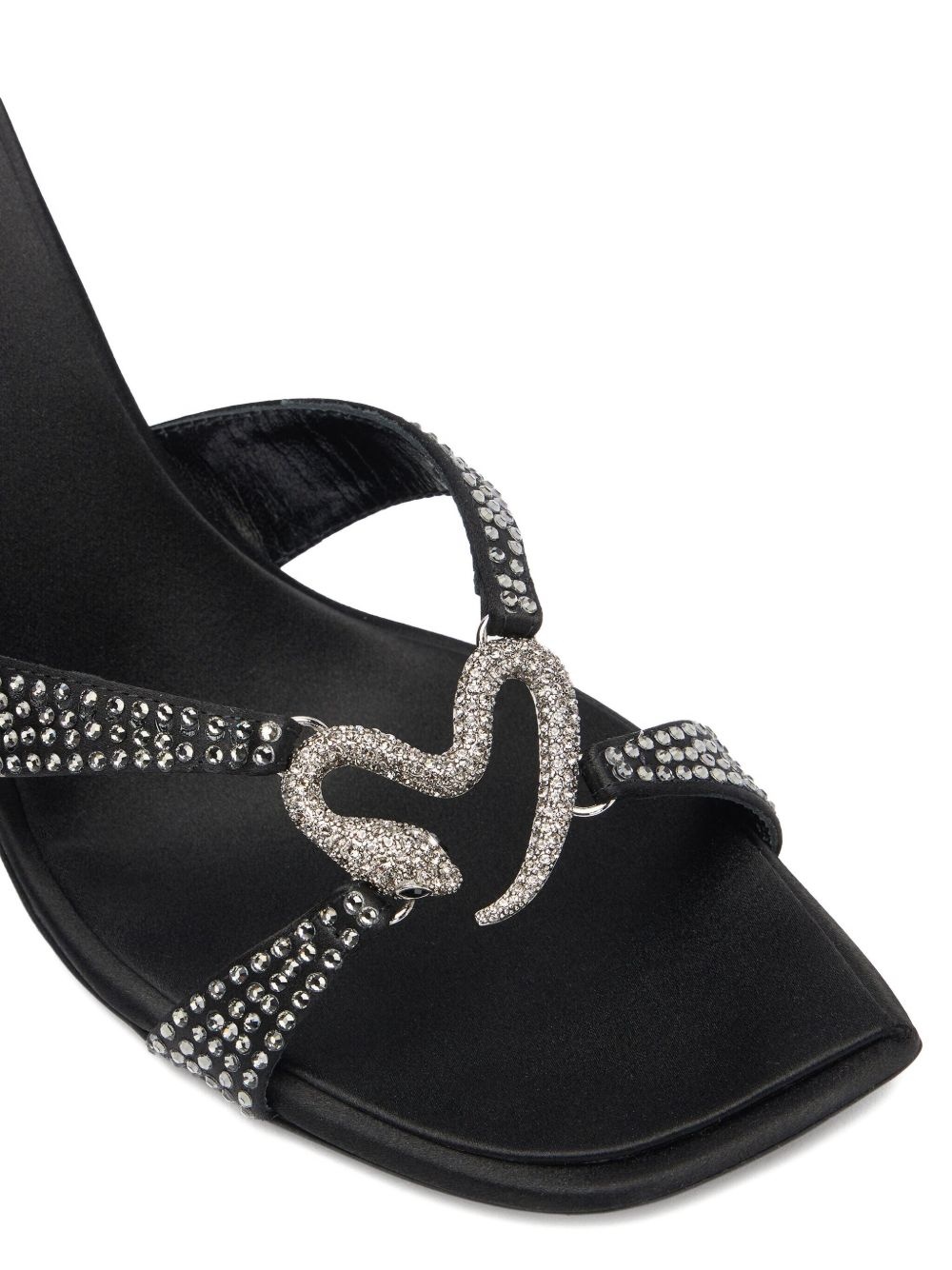 embellished heeled sandals - 5