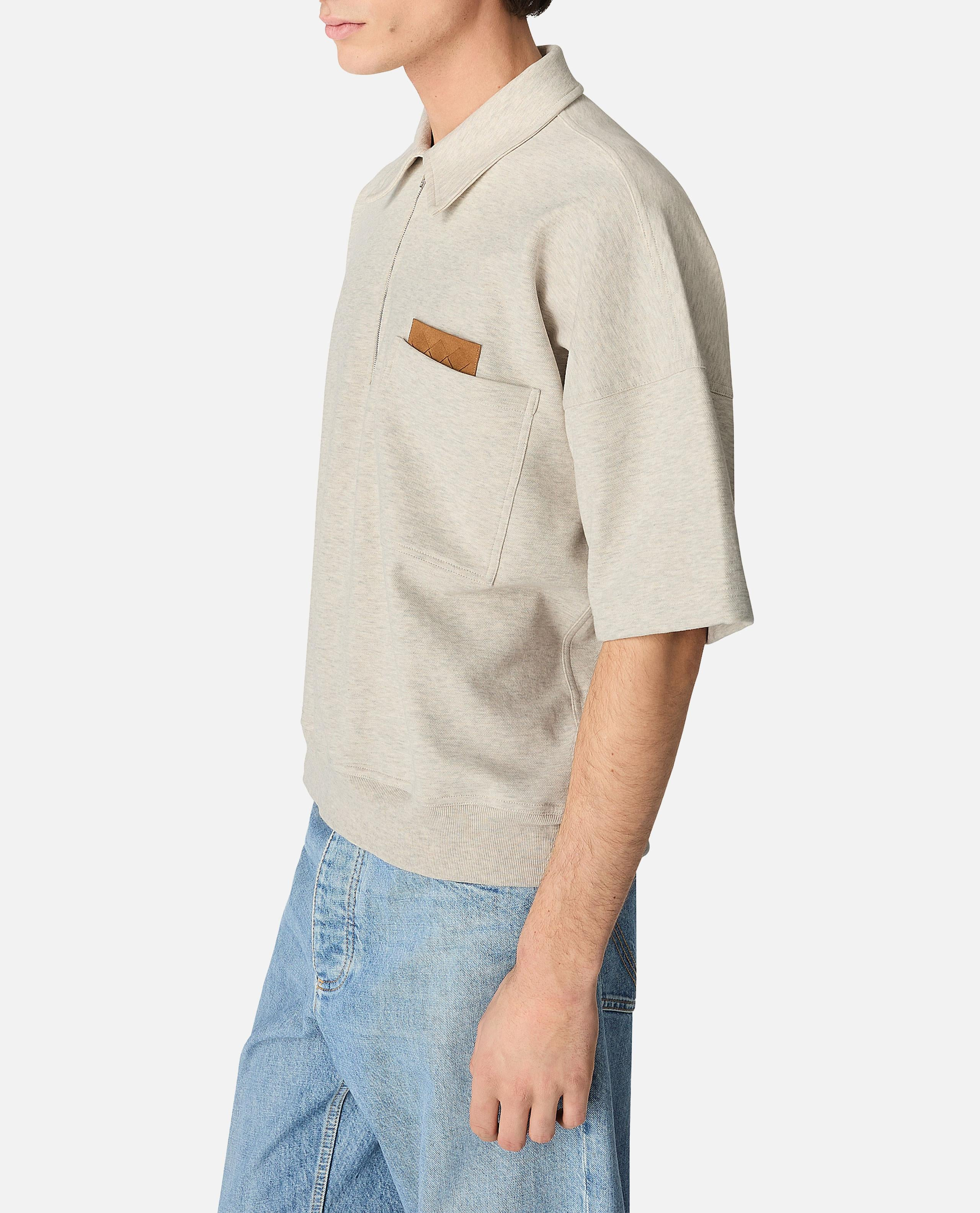 DOUBLE COTTON MELANGE POLO - 2