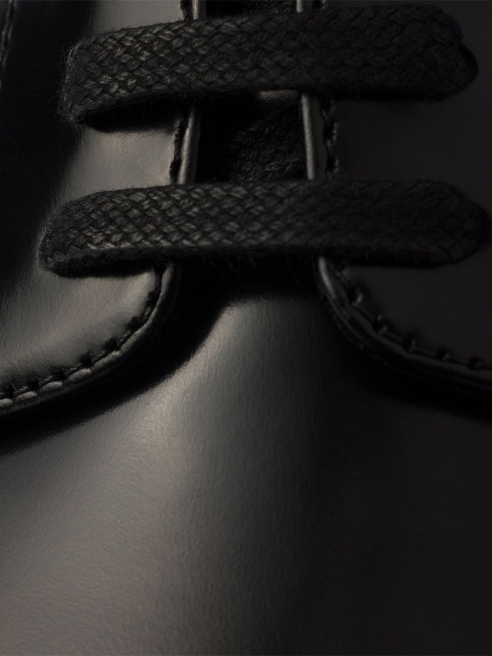 leather lace-up shoes - 5
