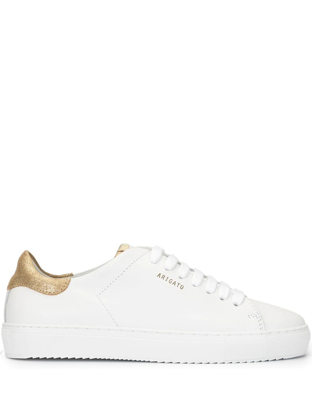 Clean contrast heel sneakers  - 1