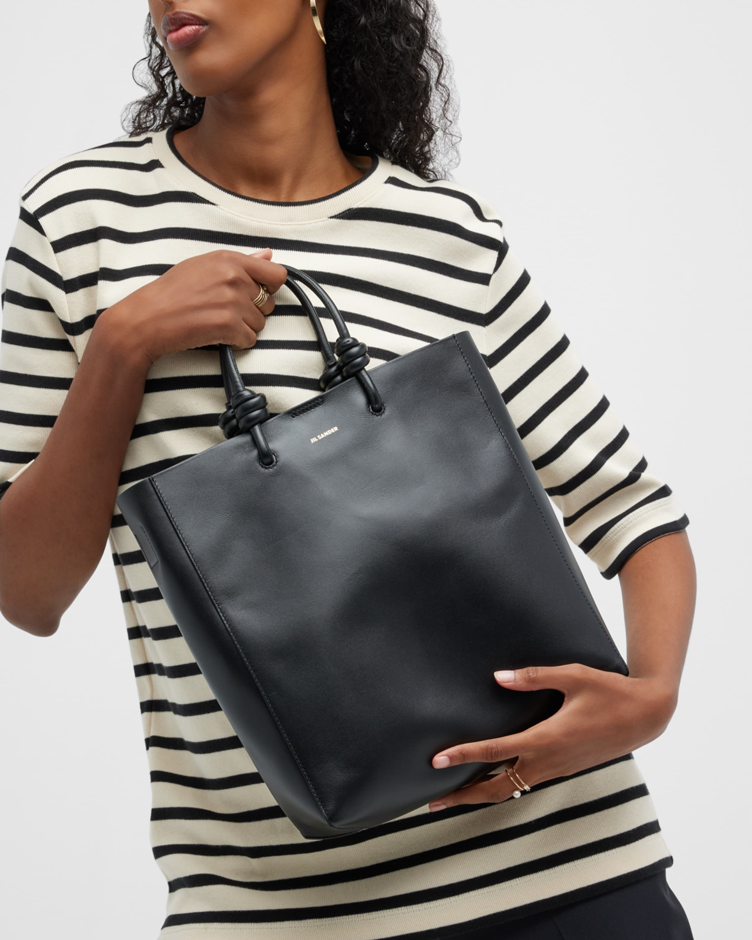 【関税込み】JIL SANDER GIRO MEDIUM TOTE BAG Jil Sander Giro Medium Calf Leather Tote Bag | neimanmarcus