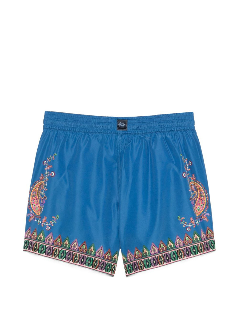 Etro paisley-print swim shorts outlook
