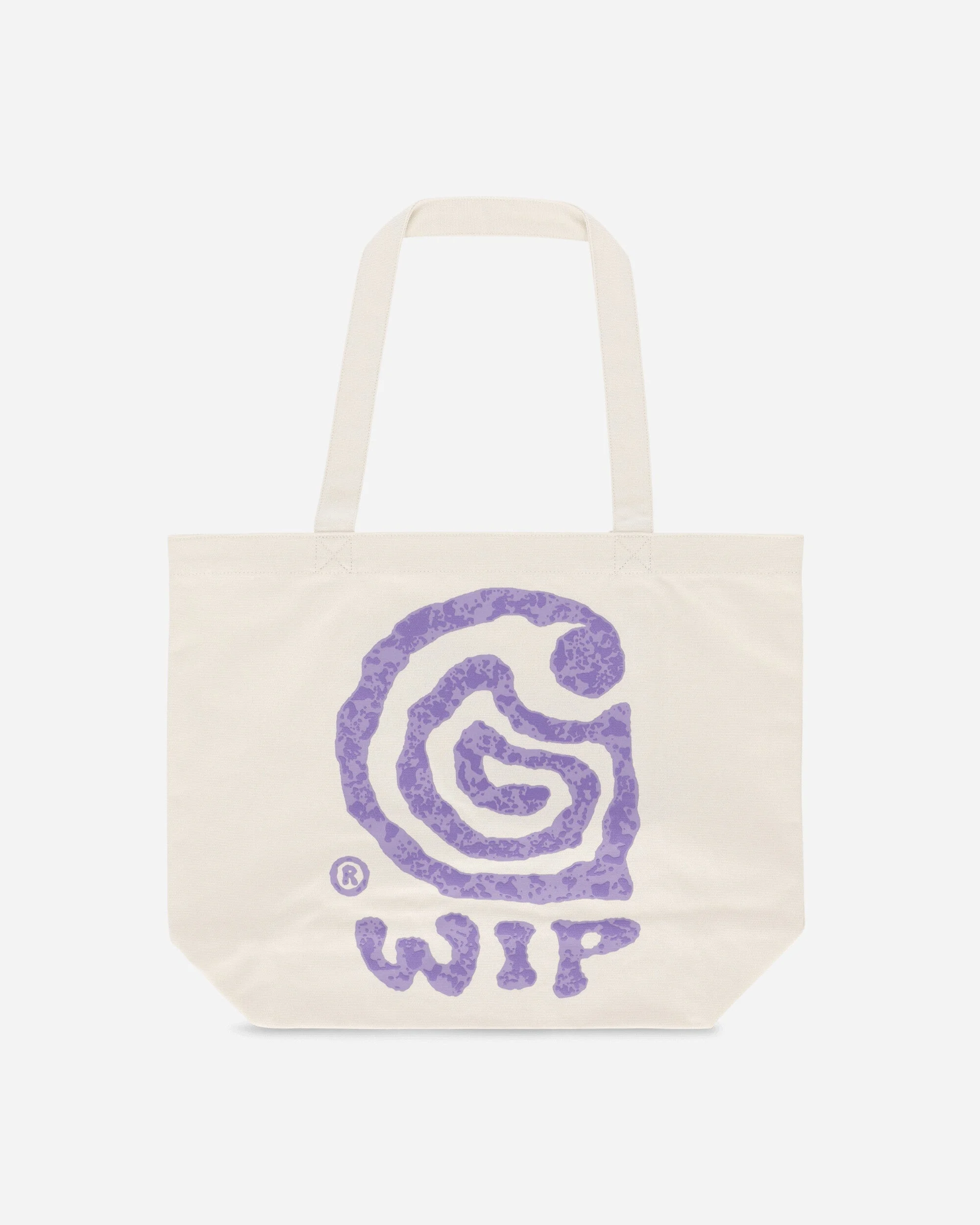 Canvas Graphic Tote Helix Print / Natural - 1