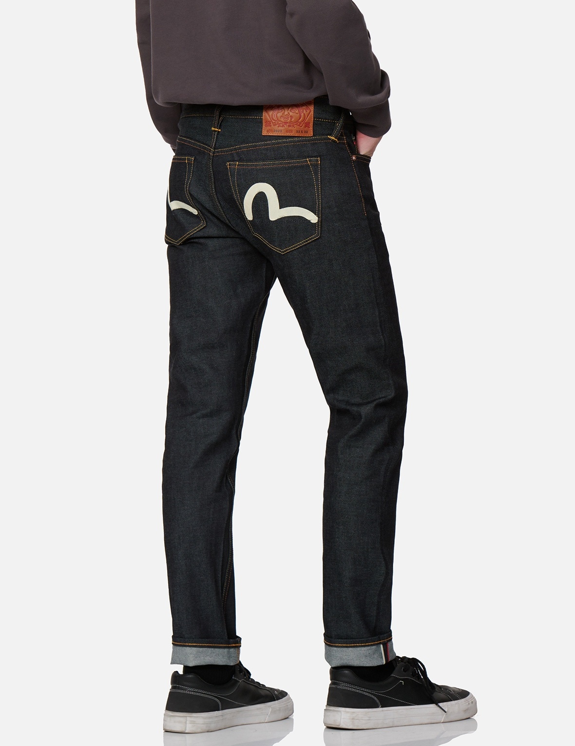 SEAGULL PRINT STRETCH SKINNY-FIT JEANS #2023 - 7