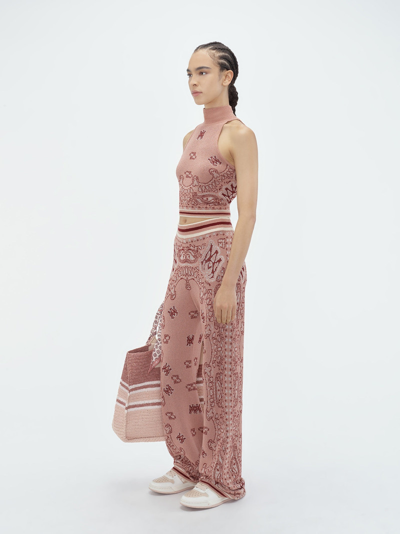 AMIRI BANDANA MOCK NECK TANK outlook