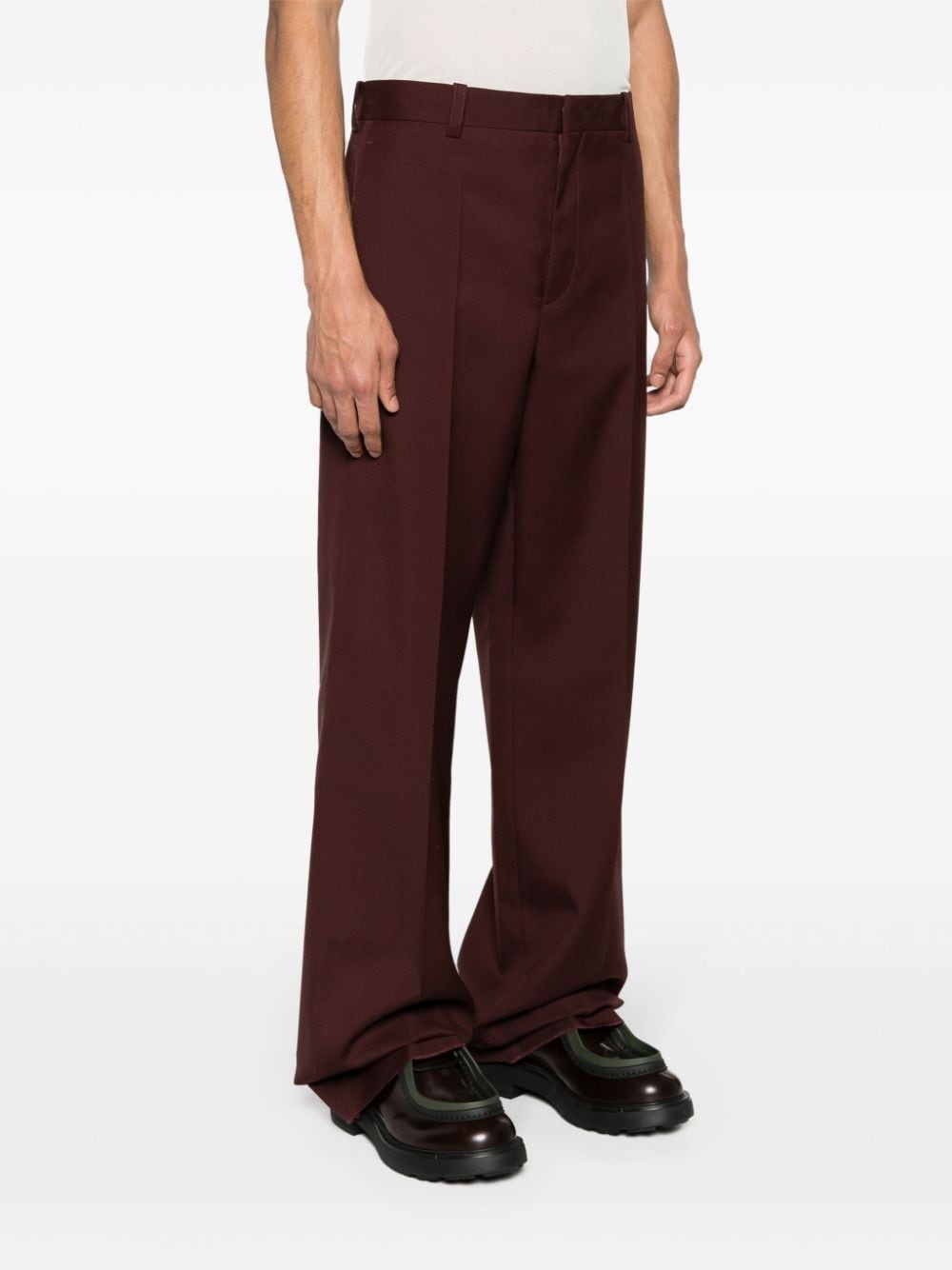 tailored wool trousers - 3