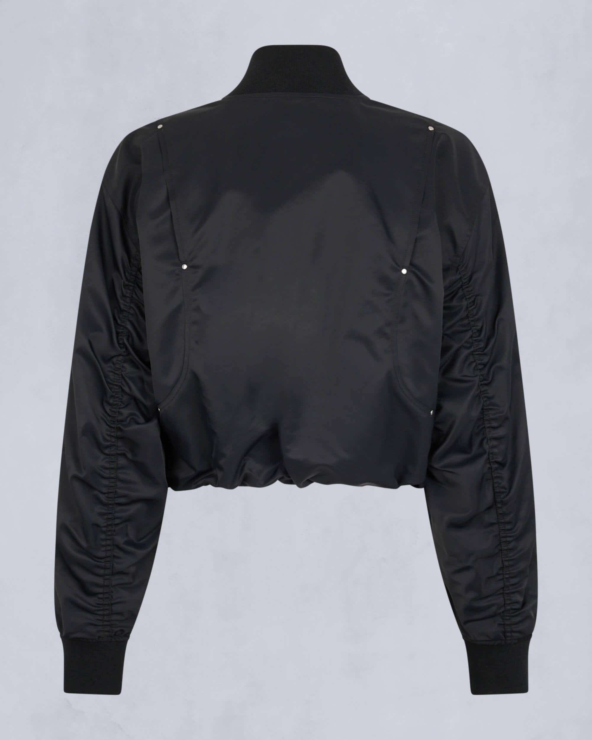 CARDIN LEATHER BOMBER JACKET - 5