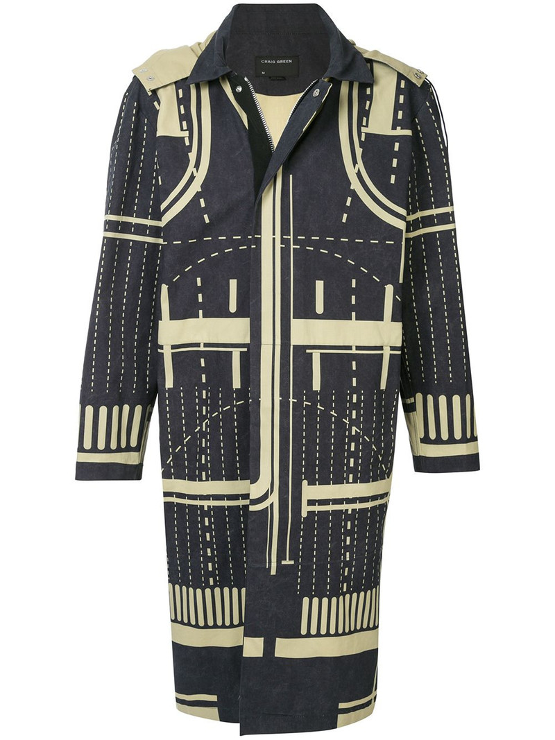 graphic pattern coat 1