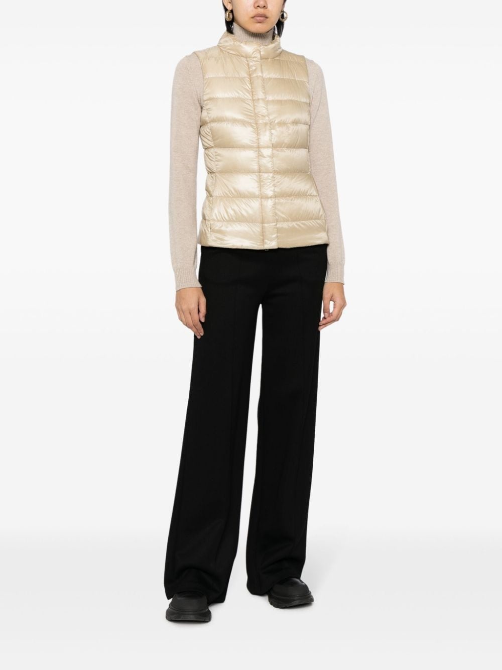 Giulia padded quilted gilet - 2