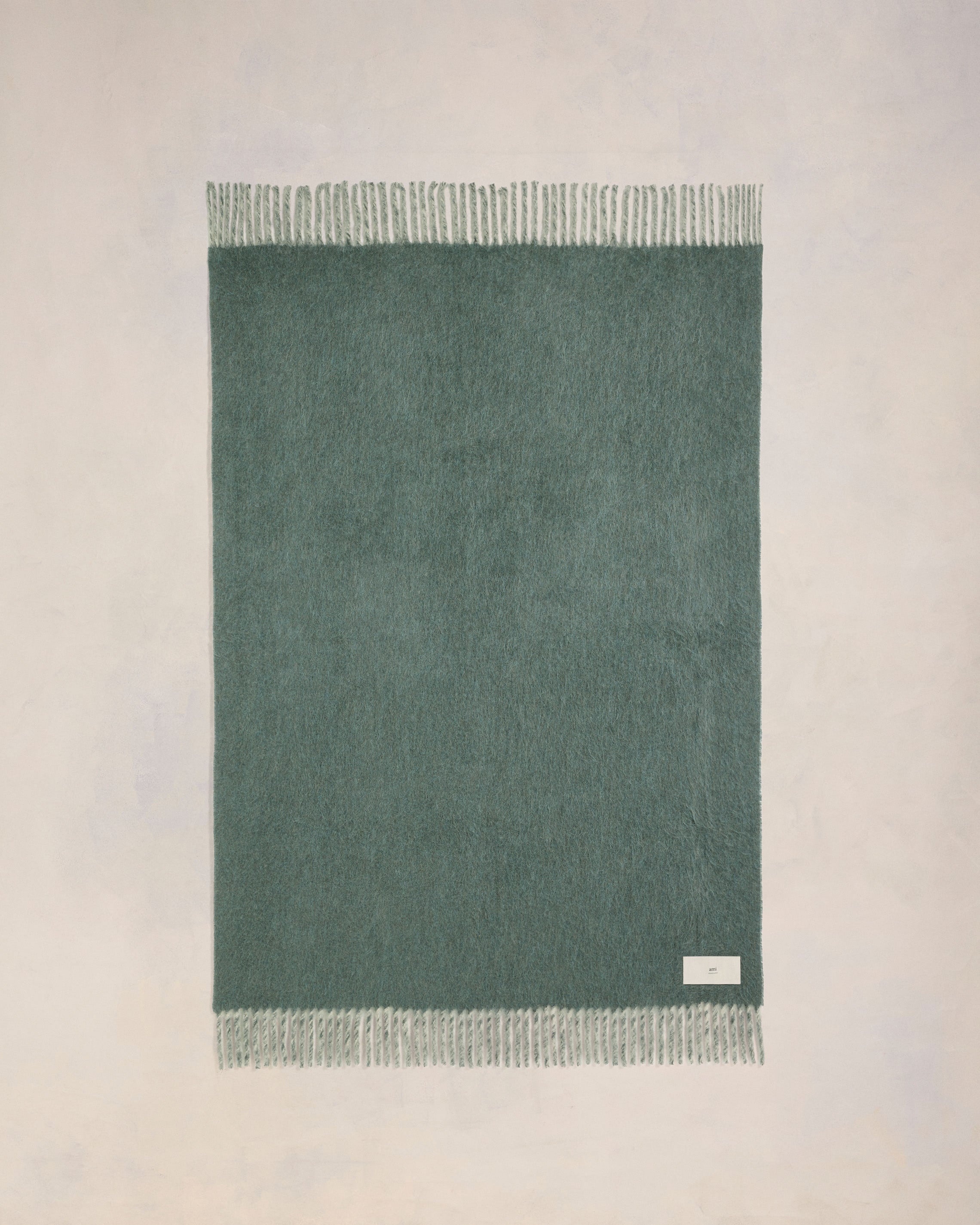 BICOLOR DOUBLE-SIDED BLANKET WITH AMI ALEXANDRE MATTIUSSI TAB - 3