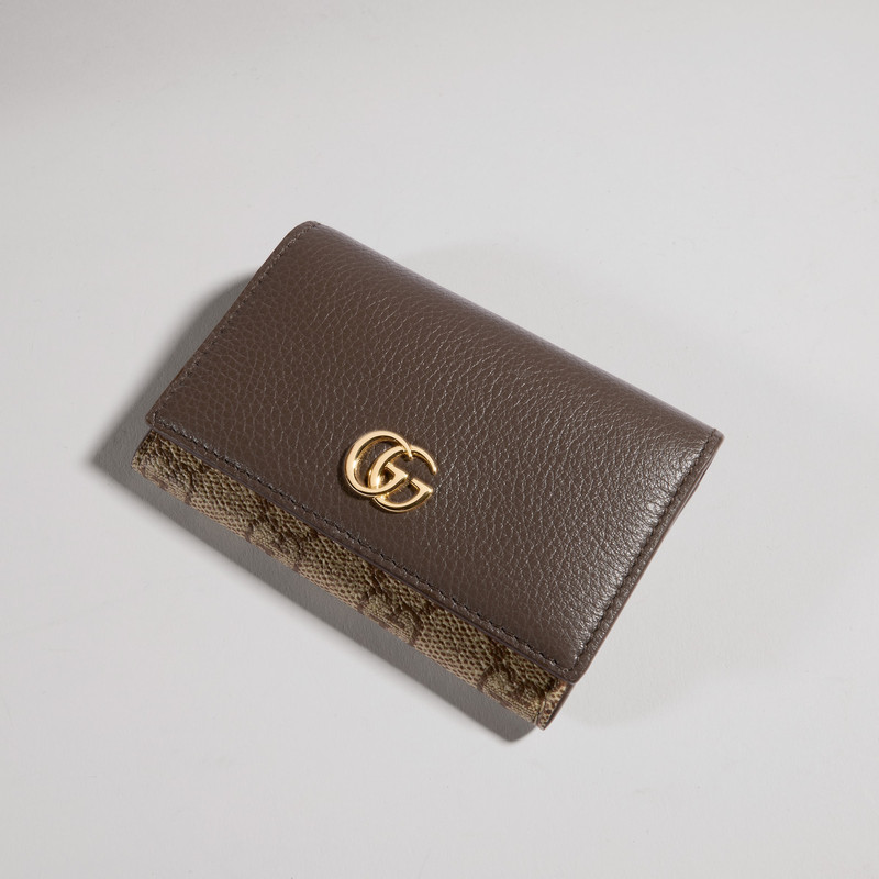 Bi-color GG Marmont card case 3