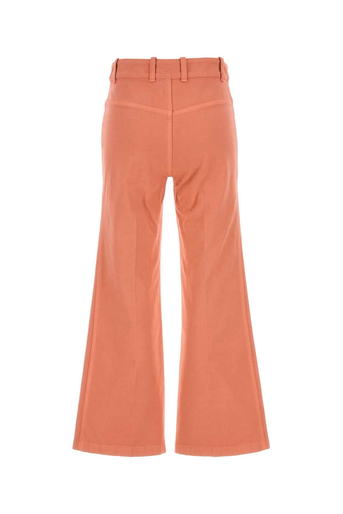 Chloe Women Salmon Denim Jeans - 2