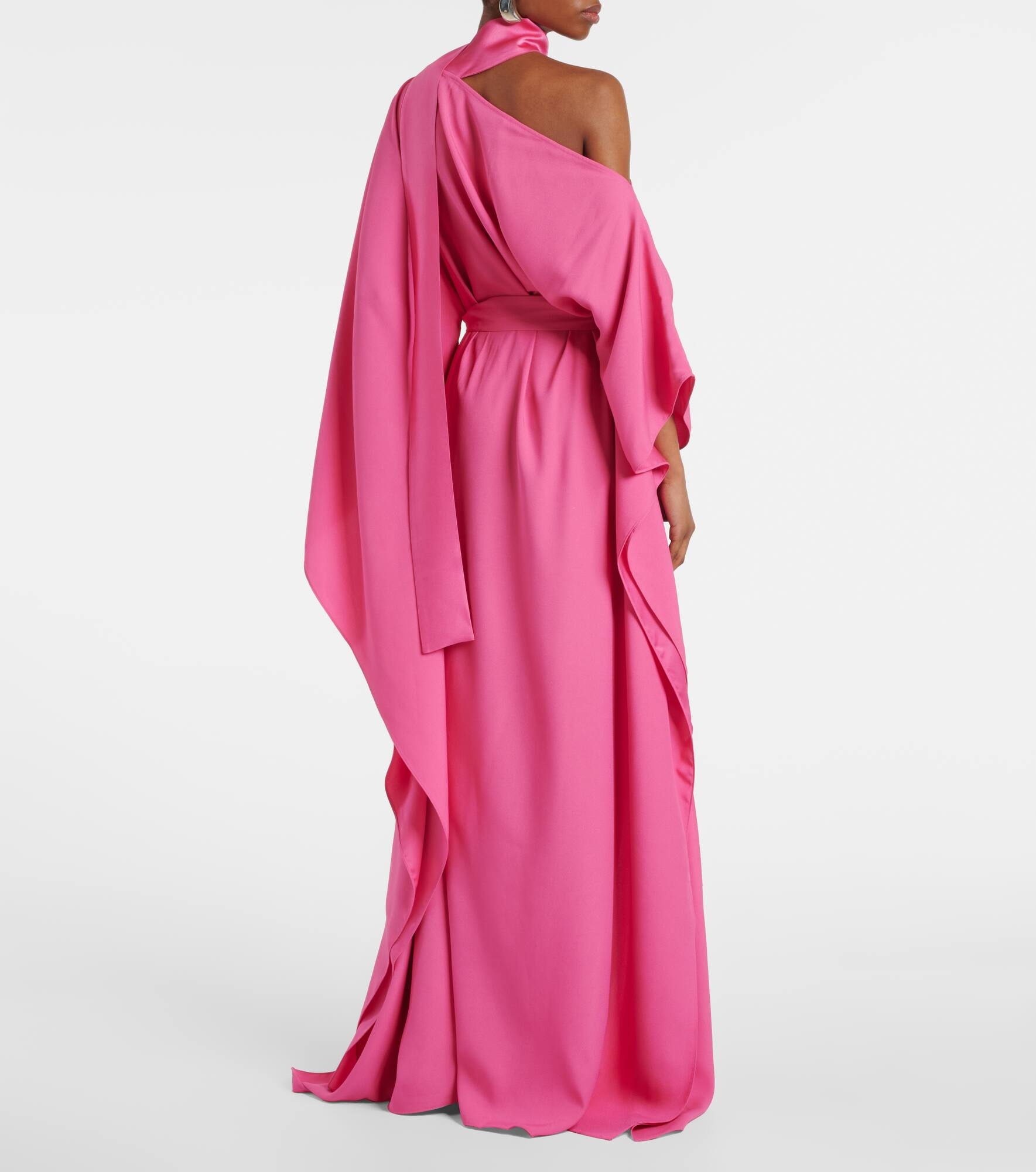 Taylor belted crêpe cady kaftan - 3