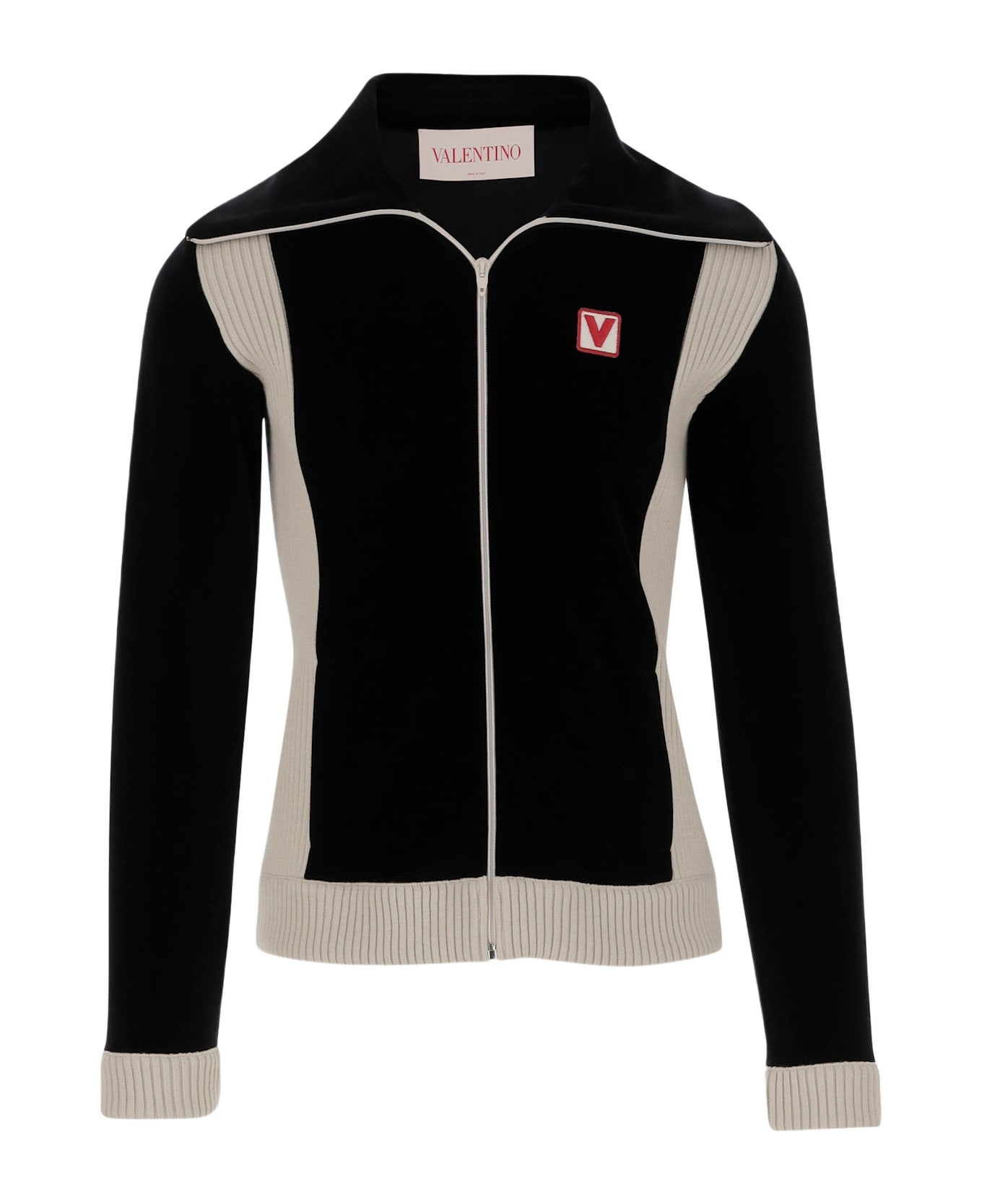 Chenille Sweatshirt With Patch - 1