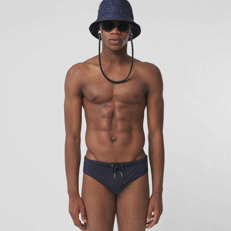 Logo Print Swim Briefs 3