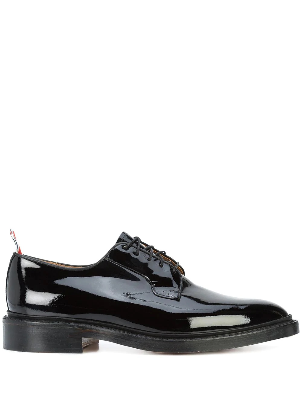 Classic Blucher In Black Patent Leather - 1