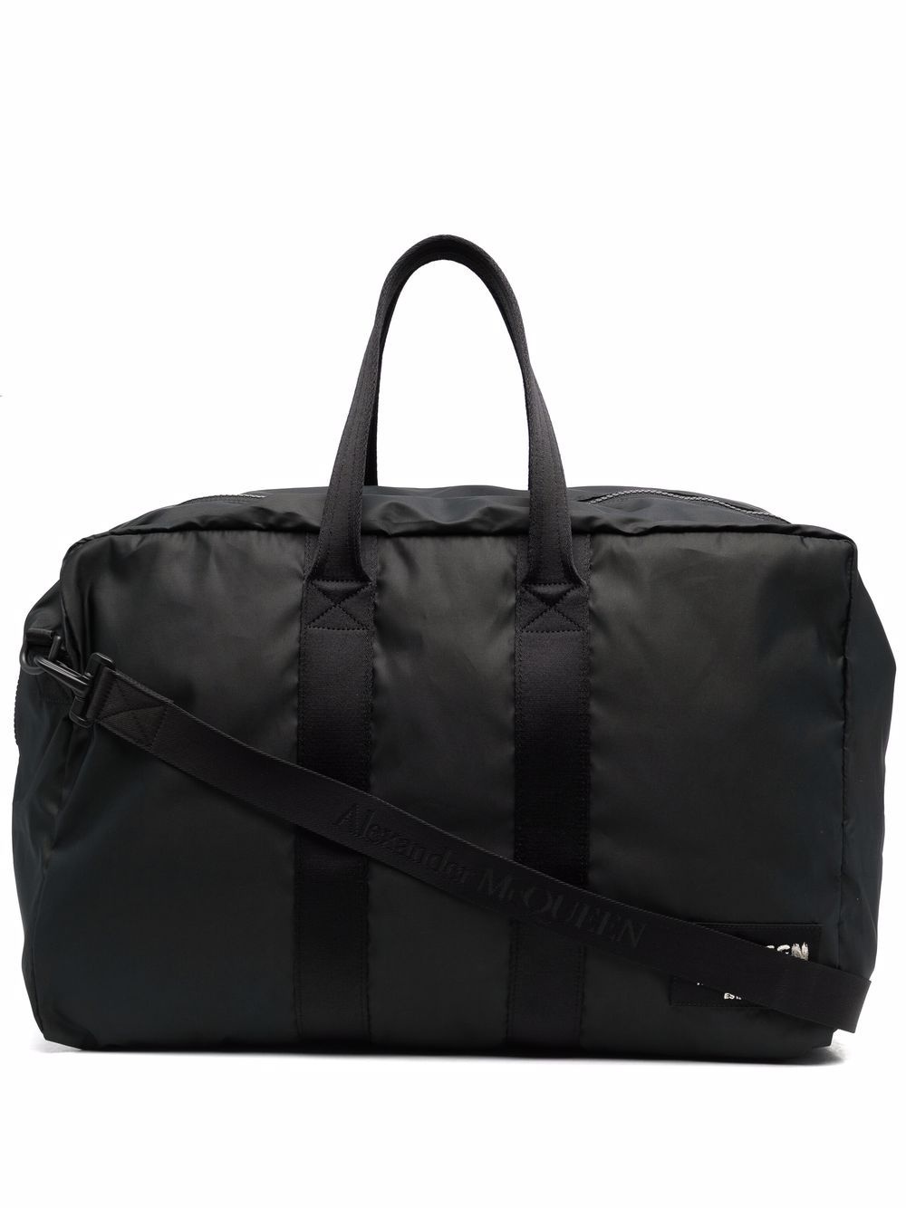 large logo patch holdall - 1