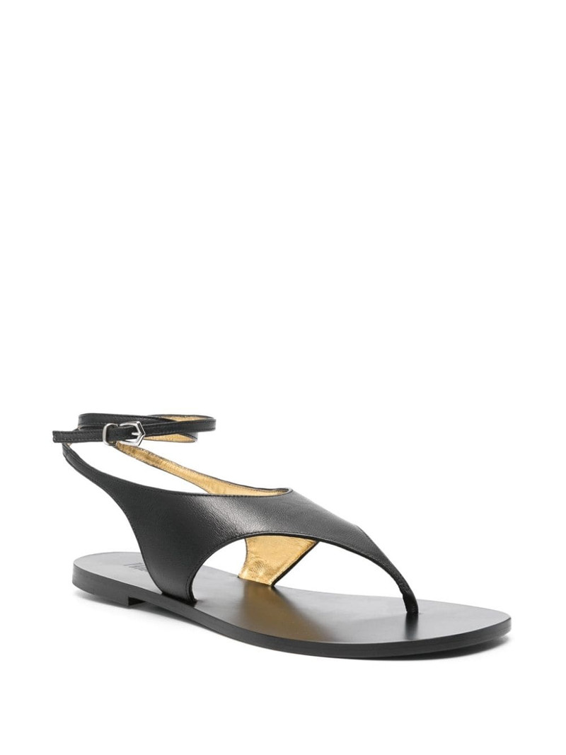 PARIS TEXAS Amalfi leather sandals outlook