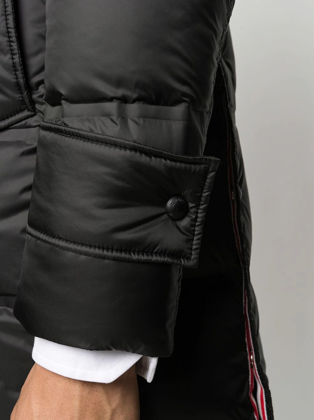 quilted zipped puffer jacket - 5