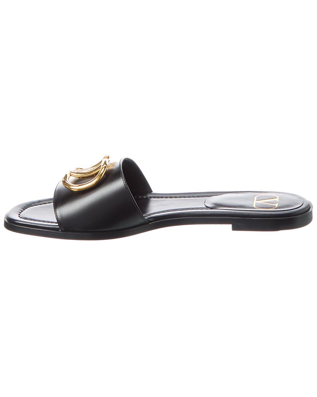 Valentino VLogo Signature Leather Sandal - 2