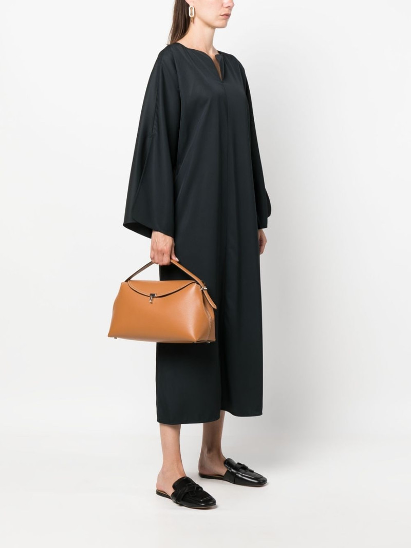 TOTEME T-Lock leather top handle bag outlook