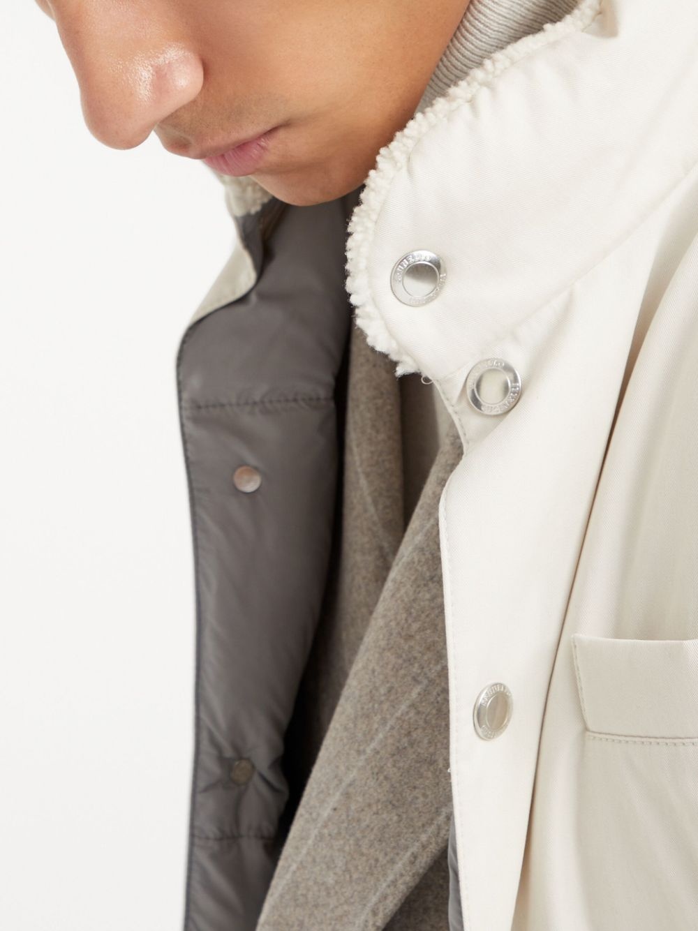 goose-down padded gilet - 5