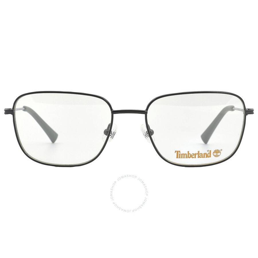 Timberland Demo Rectangular Men's Eyeglasses TB1757 001 54 - 1