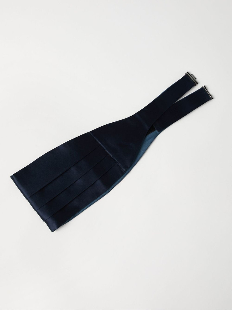 Brunello Cucinelli satin belt outlook