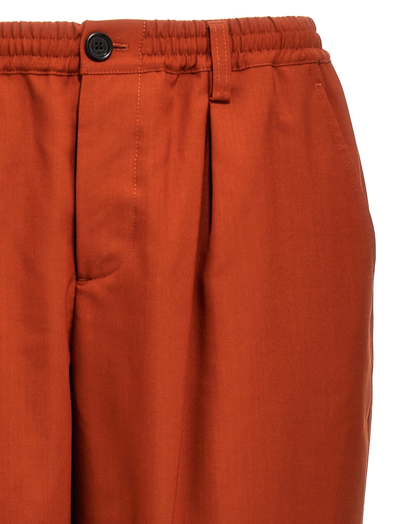 Wool Pants Orange - 3