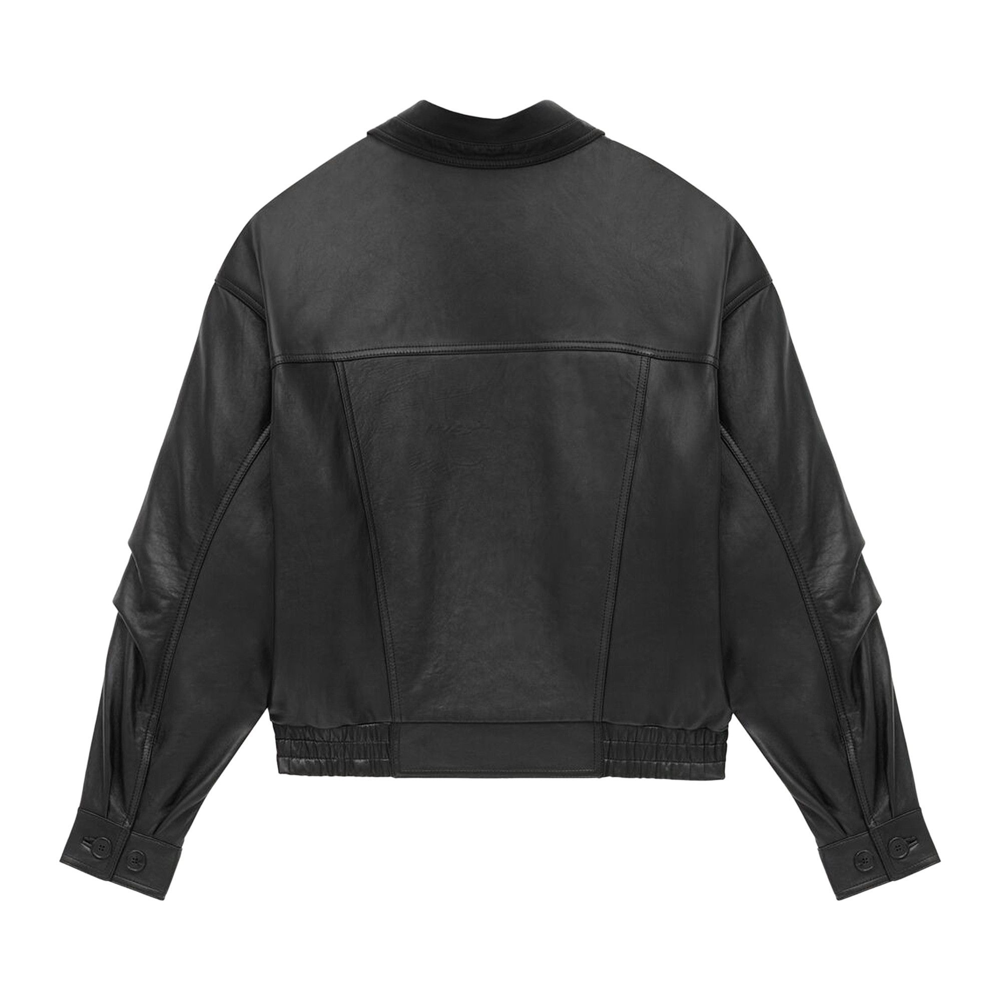 Saint Laurent Leather Jacket 'Black' - 2