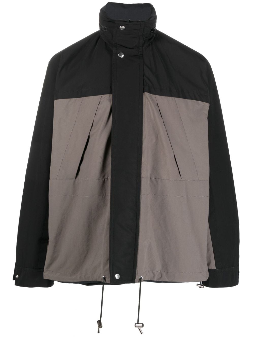 funnel-neck reversible jacket - 1