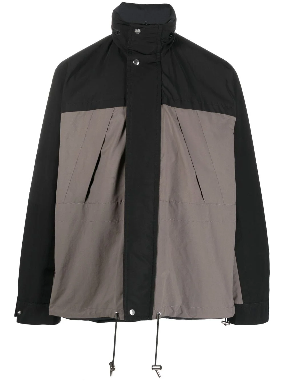 funnel-neck reversible jacket - 1