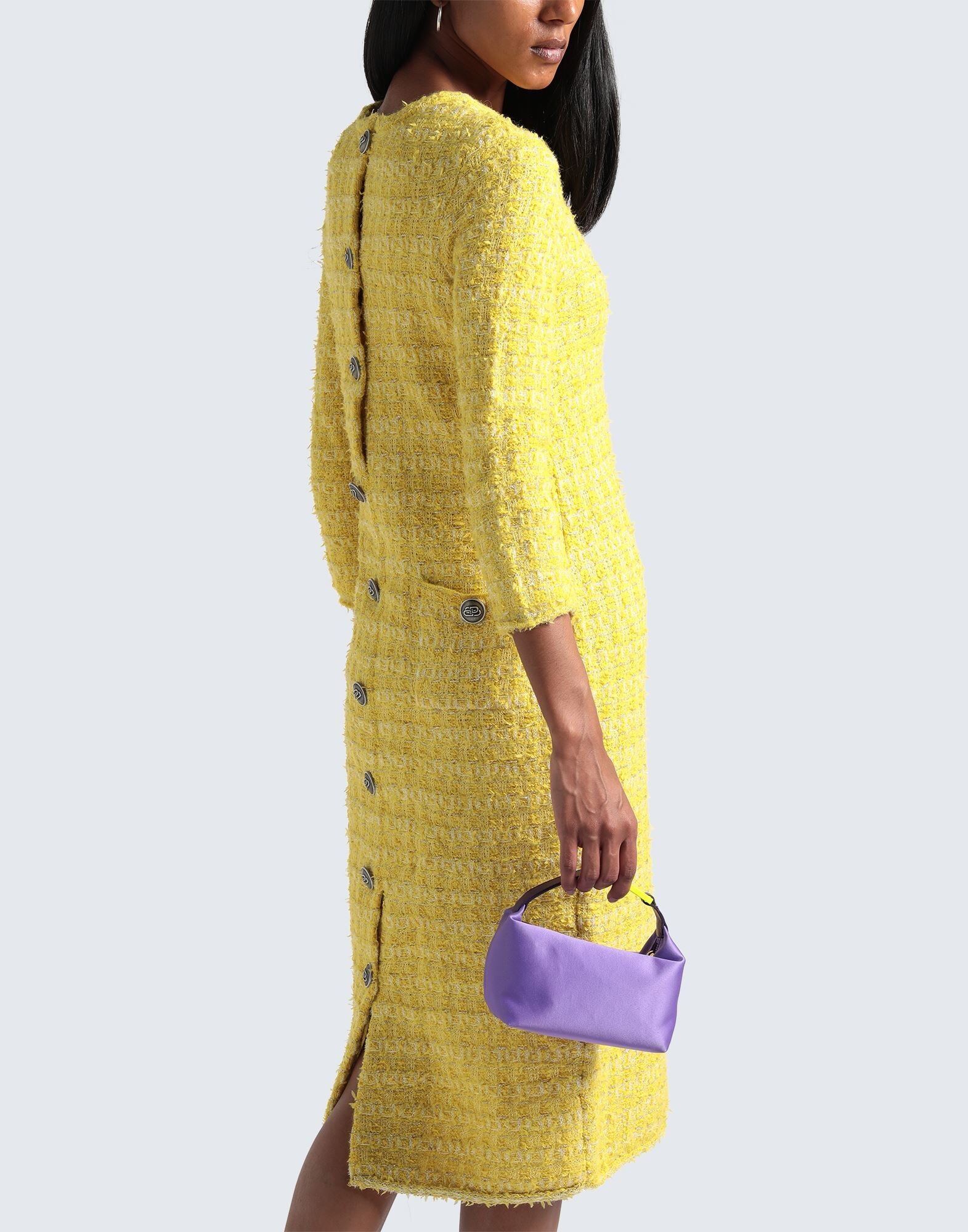 Yellow Women's Midi Dress - 4