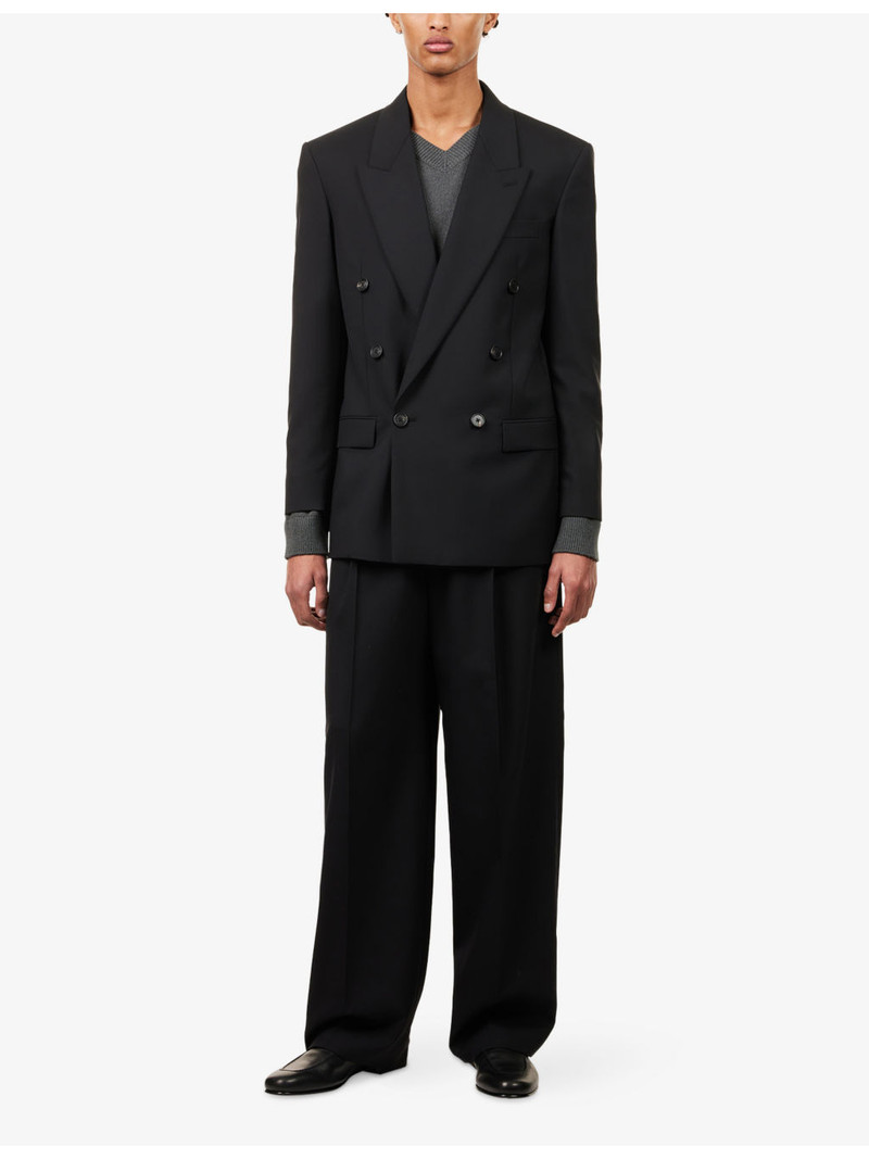 The Row Mazzy Double-Breasted Wool Jacket outlook