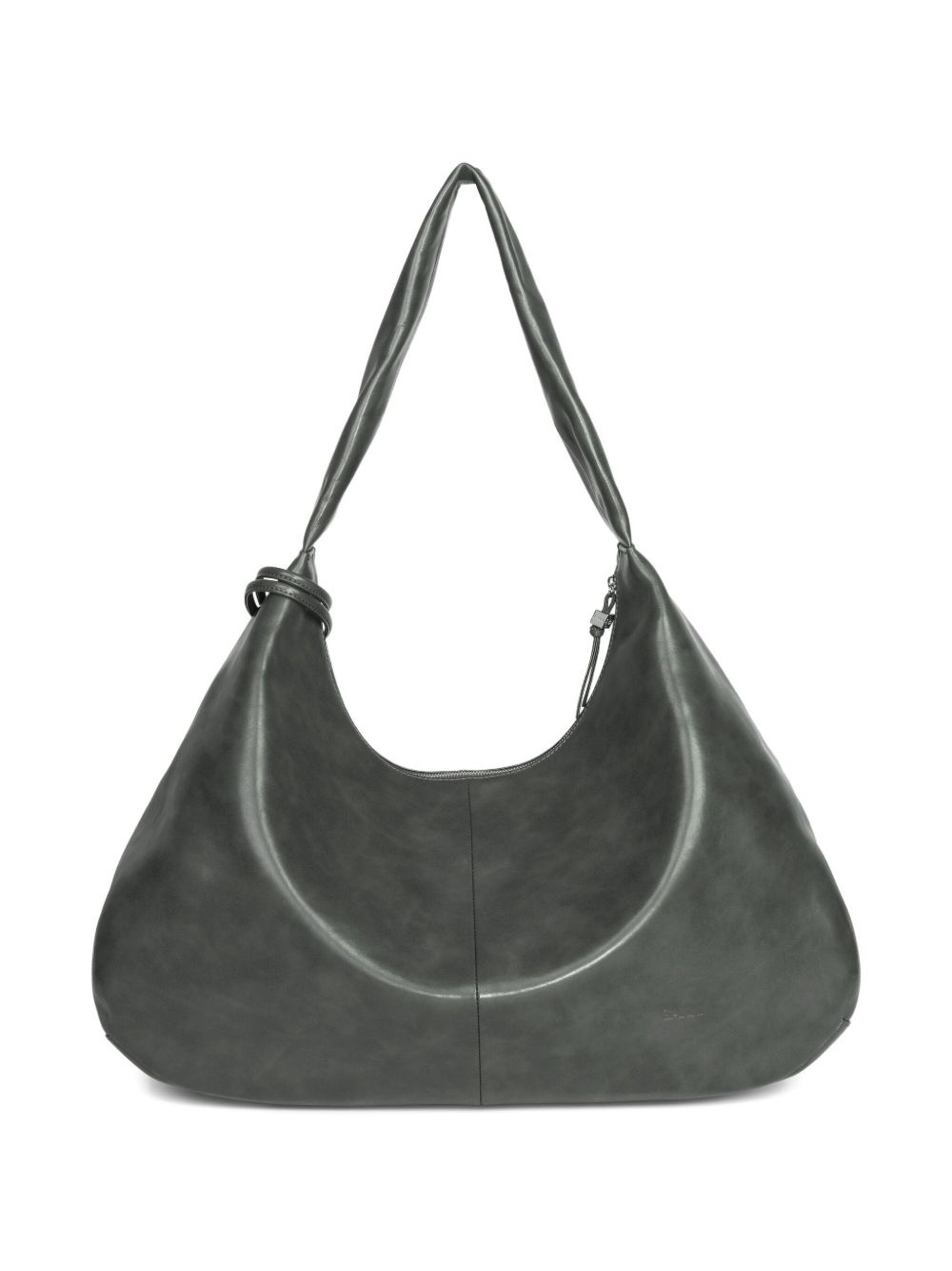 medium leather shoulder bag - 2