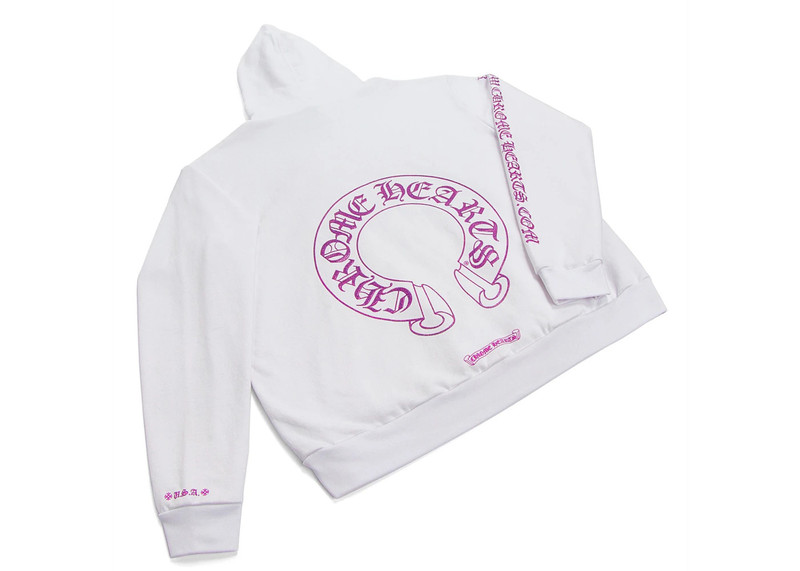 Chrome Hearts Chrome Hearts WWW.CHROMEHEARTS.COM Hoodie Purple Glitter outlook
