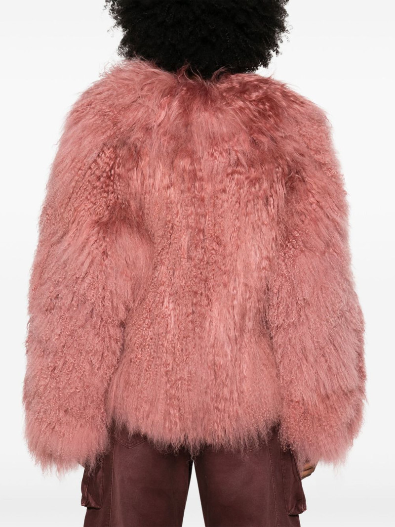 brushed shearling jacket 4