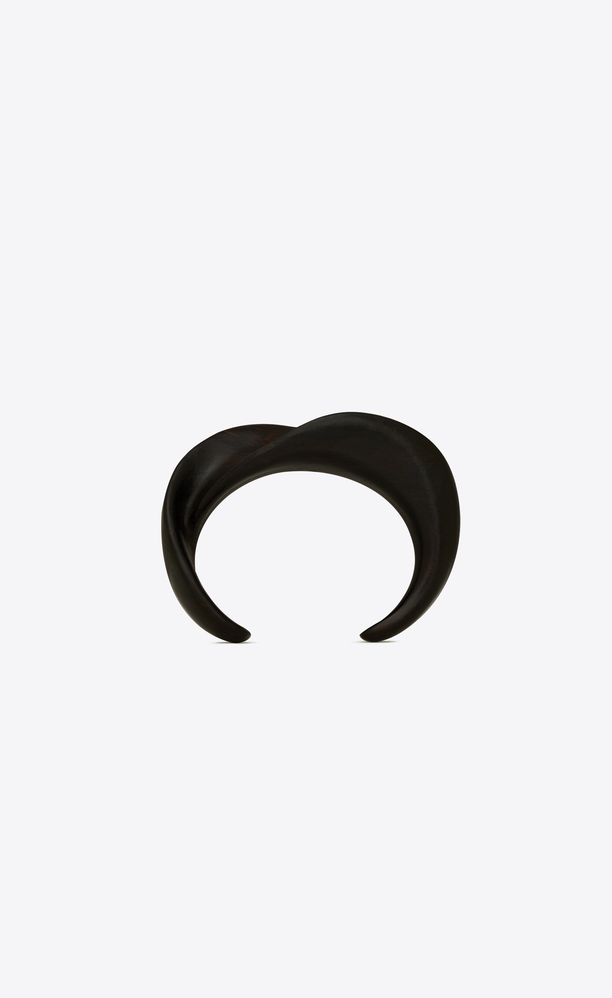 twist cuff in bamboo - 2