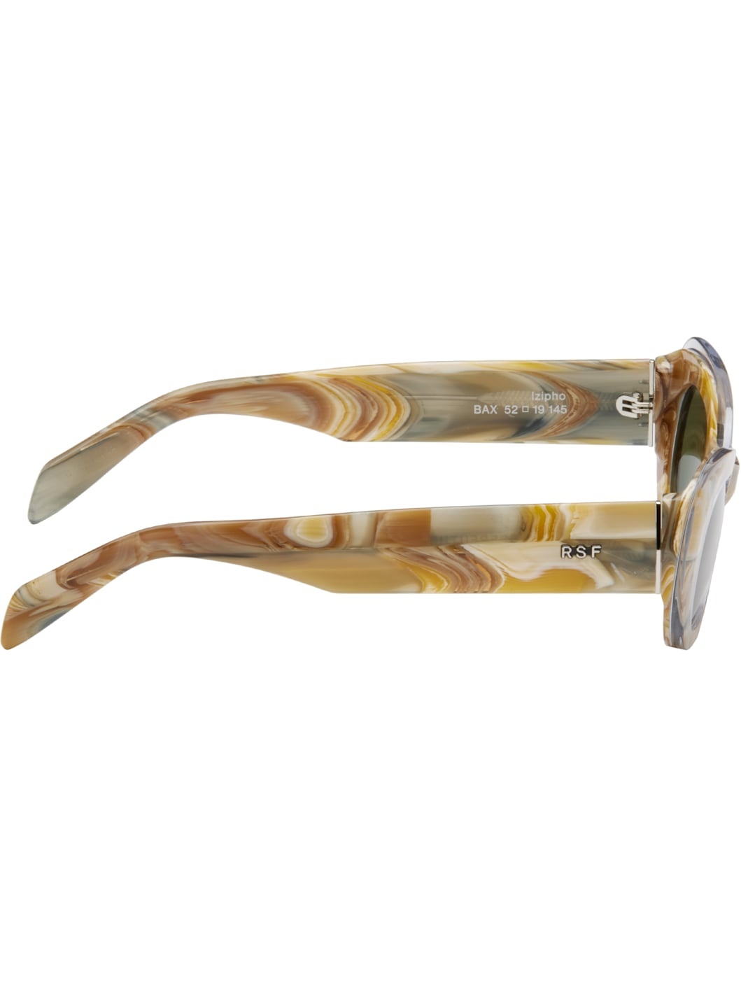Beige & Gray Izipho Sunglasses - 2