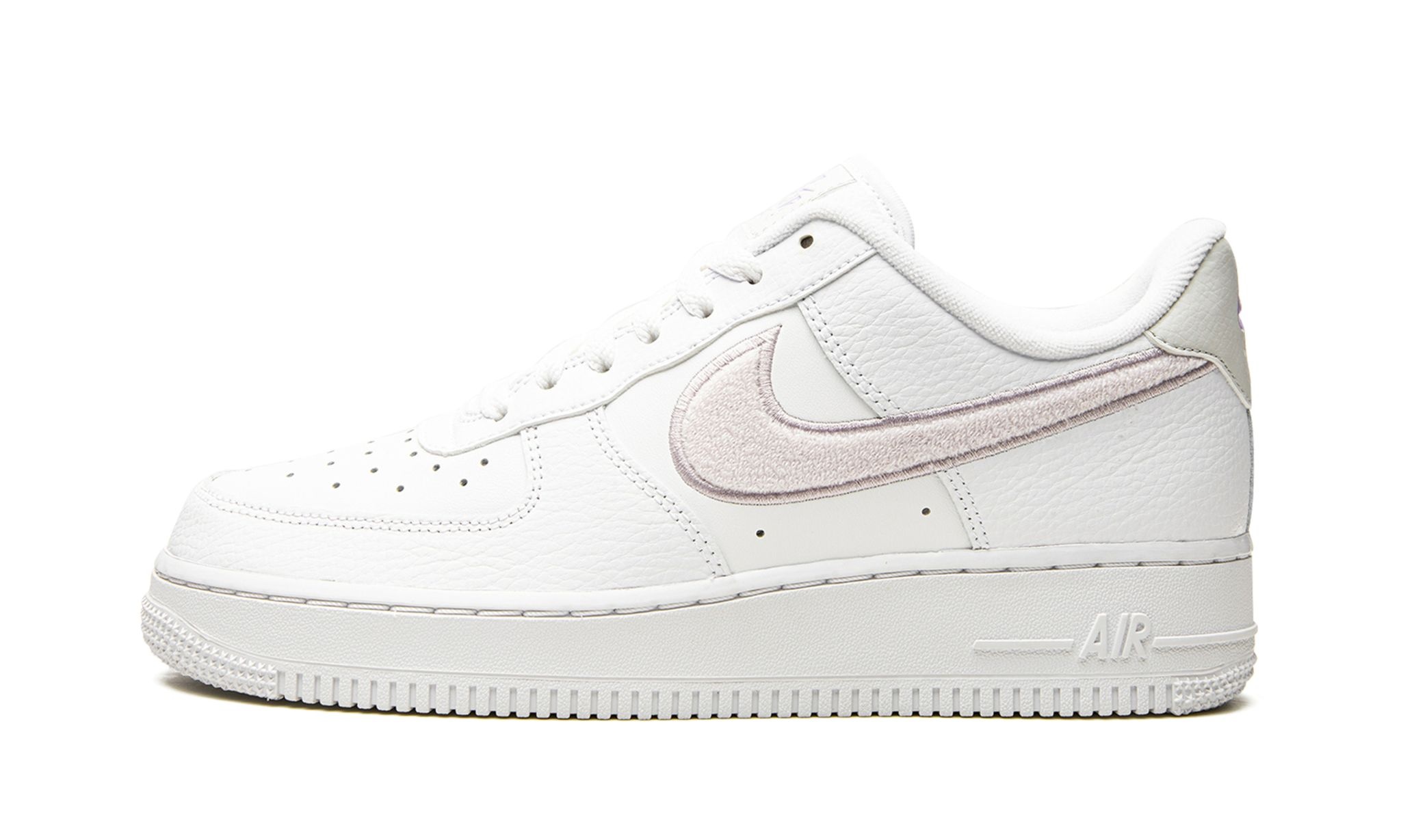 WMNS Air Force 1 Low "Chenille Swoosh - Sea Glass" - 1