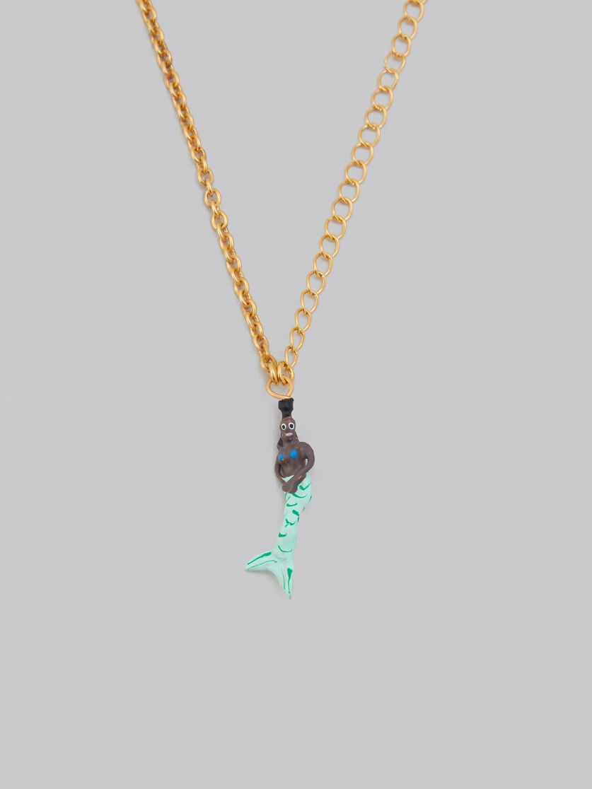 CHAIN NECKLACE WITH PENDANT - 3