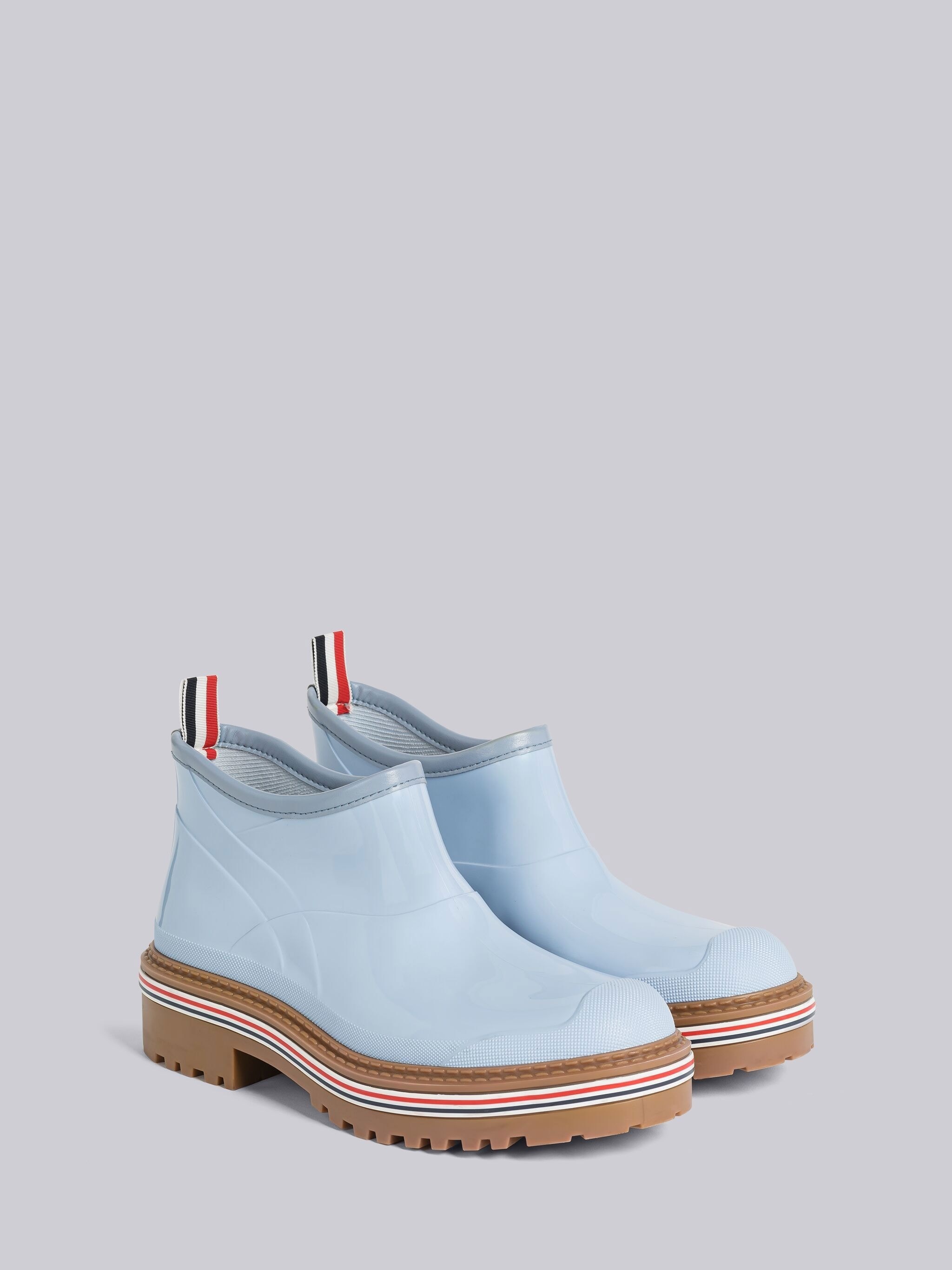 stripe-trim ankle boots - 3