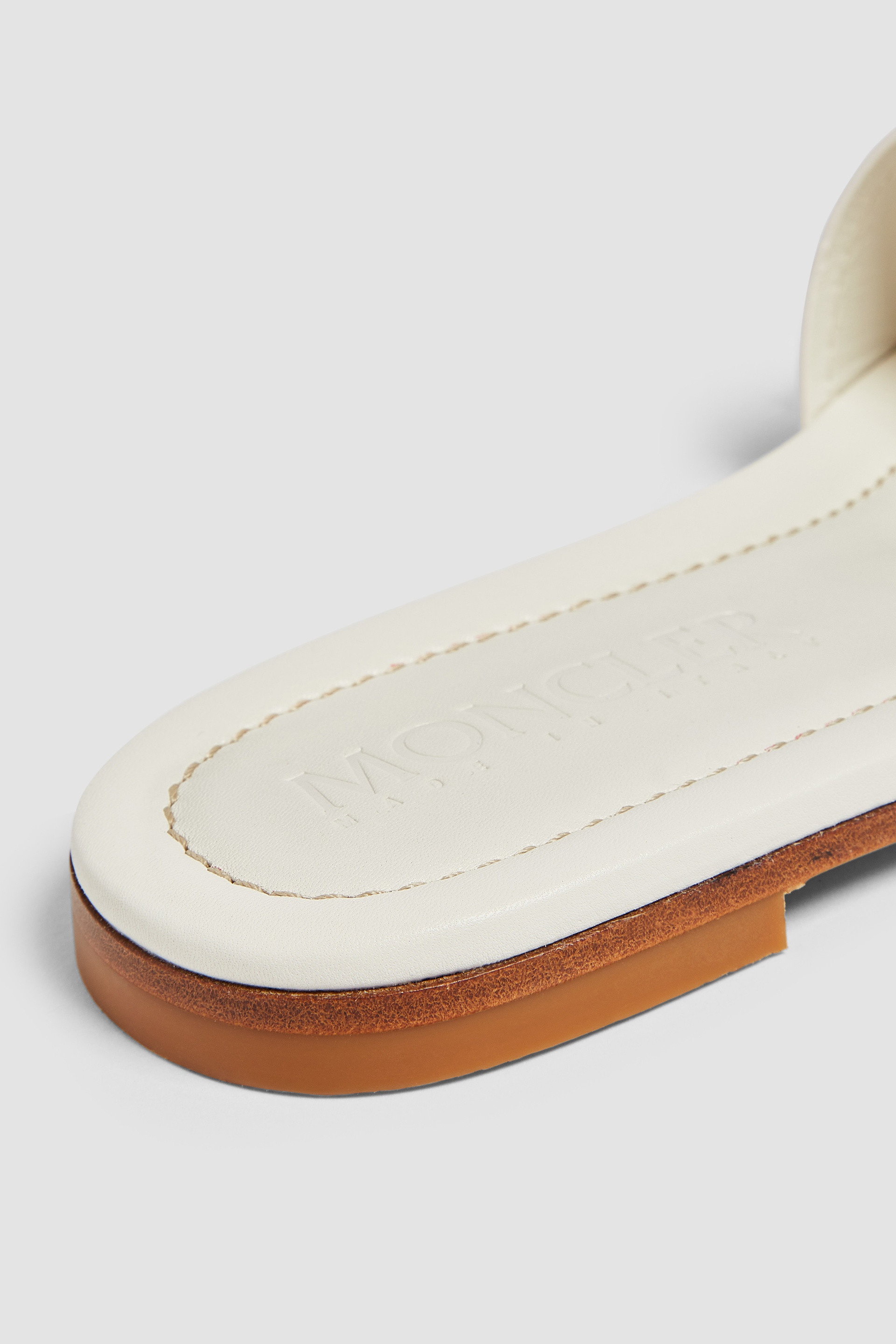 Bell Leather Slides - 3