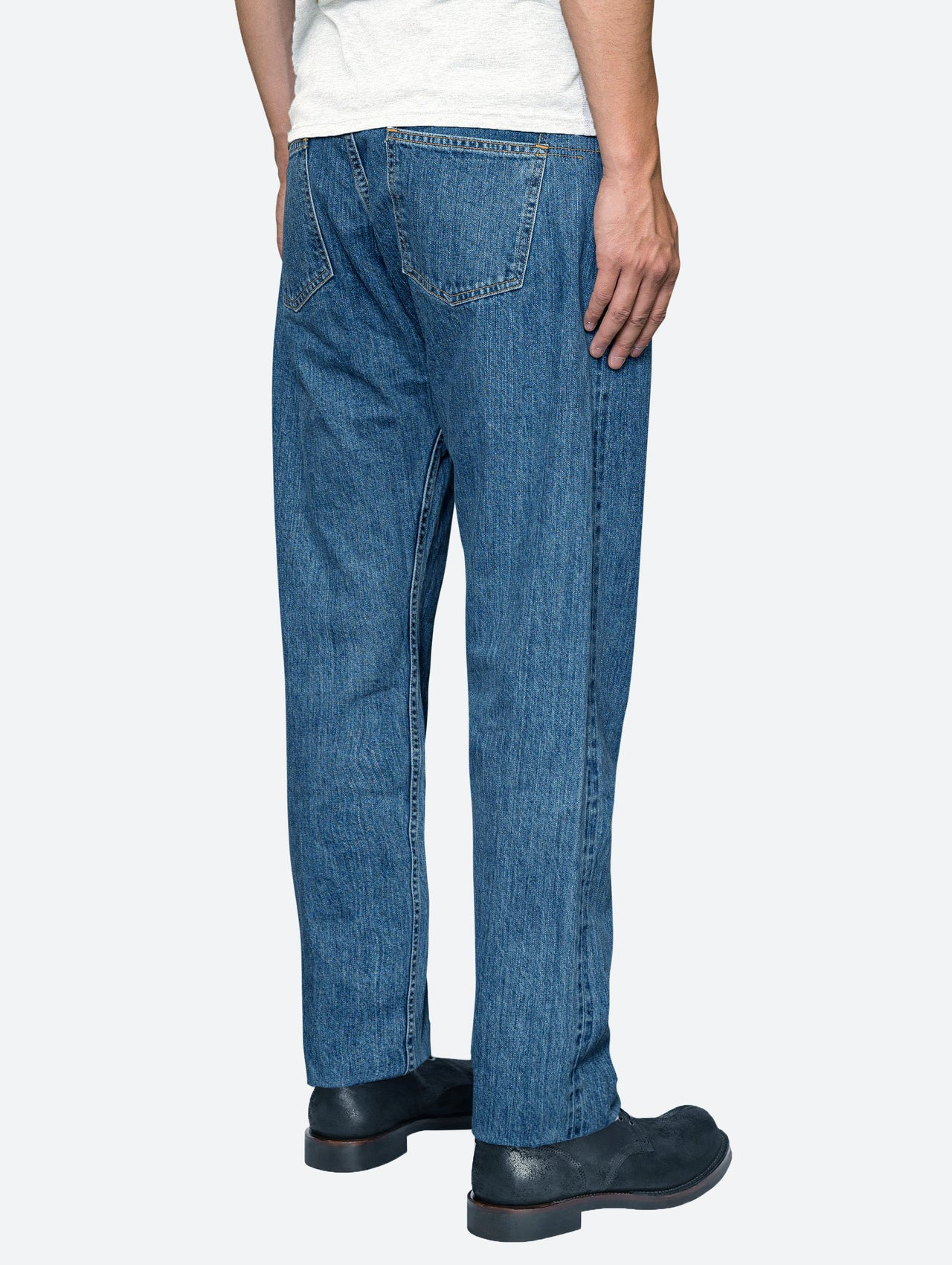 CT-101xs - Classic Tapered - Stonewashed Indigo Selvedge - 3